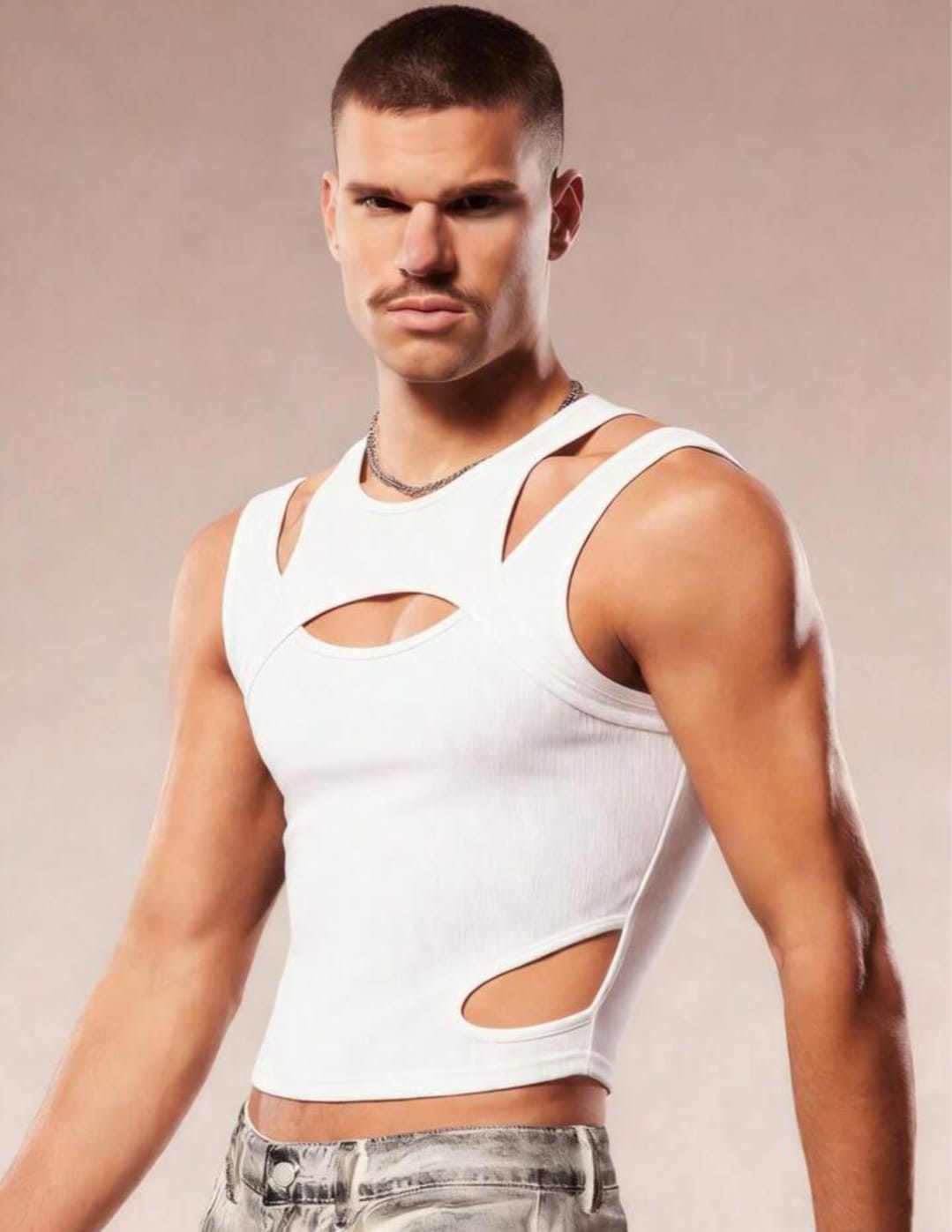 Arctic Cutout Tank Top
